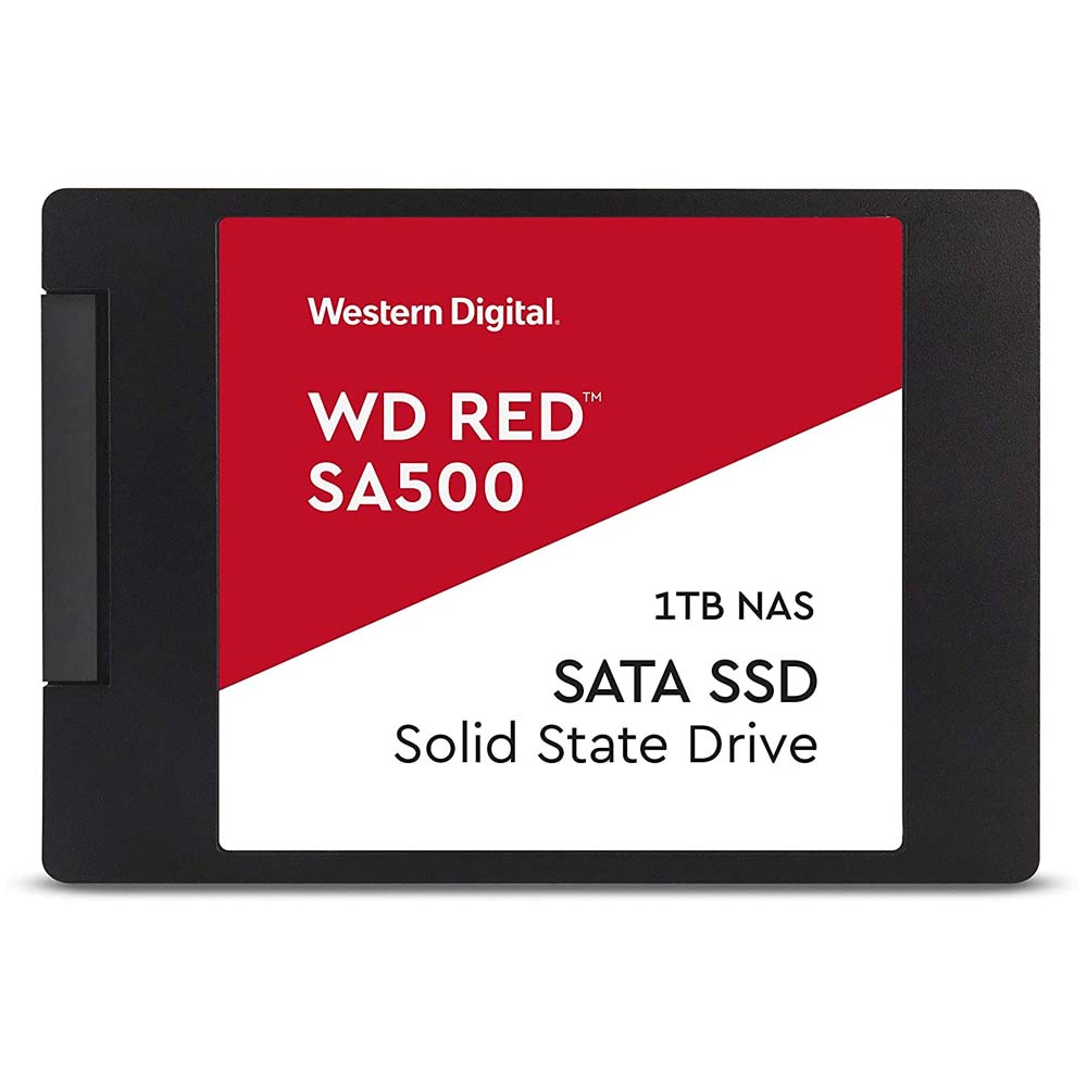 Western Digital Δίσκος SSD SA500 1TB RED NAS Sata3 (WDS100T1R0A)