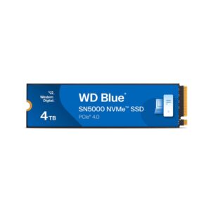 Western Digital Δίσκος SSD Blue 3D 4TB M.2 2280 SN5000 (WDS400T4B0E)