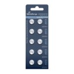 MediaRange Premium Alkaline Coin Cells AG13|LR44|1.5V Pack 10 (MRBAT113)