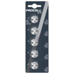 Duracell Procell CR2016 lithium batteries 5pcs (DUR20199)