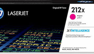 HP 212X Original LaserJet Toner Cartridge Magenta HC (W2123X) (HPW2123X)