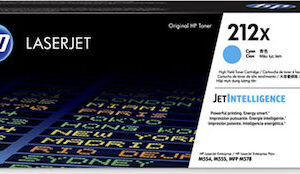 HP 212X Original LaserJet Toner Cartridge Cyan HC (W2121X) (HPW2121X)