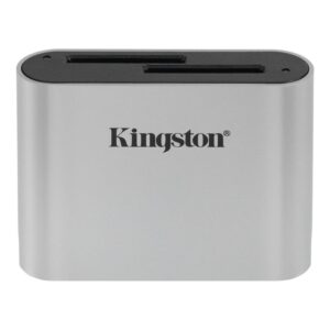 Kingston USB3.2 Gen1 Workflow Dual-Slot SDHC/SDXC UHS-II Card Reader (WFS-SD) (KINWFS-SD)