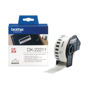 Brother DK-22211 Continuous Film Tape (White 29mm) (DK22211) (BRODK22211)