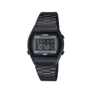 Casio Vintage Edgy Ψηφιακό Ρολόι Μπαταρίας με Μαύρο Μεταλλικό Μπρασελέ (B640WBG-1BEF) (CASB640WBG1BEF)
