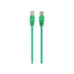 Cablexpert U/UTP Cat.6 Καλώδιο Δικτύου Ethernet 0.25m Πράσινο (PP6U-0.25M/G) (GEMPP6U-0.25M-G)