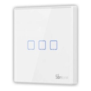 Sonoff wireless 433MHz smart wall switch T2EU3C-RF (3-channel) (M0802030011) (SONM0802030011)