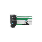 Lexmark 12.5K Pages High Yield Cyan Toner (CS735) (71C2XC0) (LEX71C2XC0)