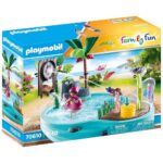 Playmobil Family Fun Small Pool with Water Sprayer για 4-10 ετών (70610) (PLY70610)