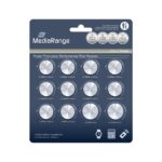 MediaRange Lithium Coin Cells Assorted set CR2016|CR2025|CR2032|CR2450 Pack 12  (MRBAT139)