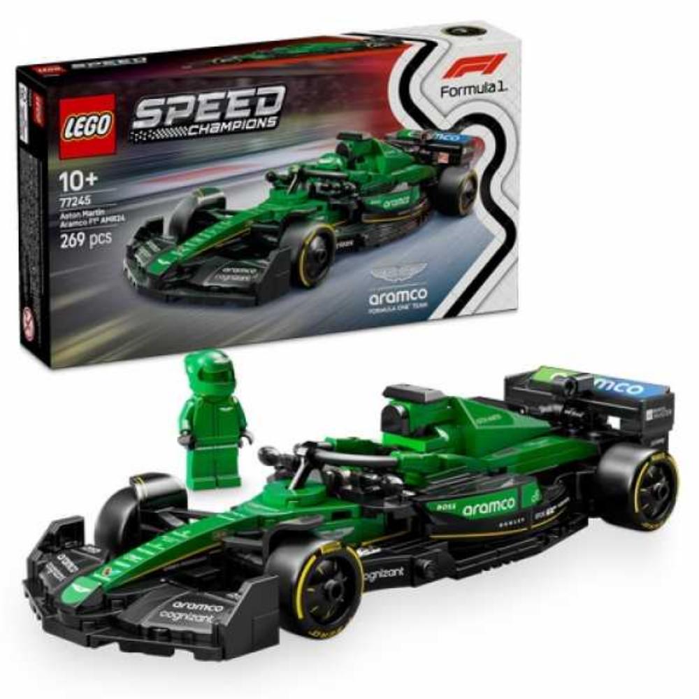 Lego Speed Champions Aston Martin Aramco F1 Amr24 Racing Car (77245) (LGO77245)